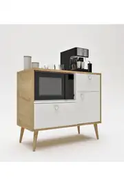 Fresh Kahve Köşesi / Çok Amaçlı Dolap / Airfryer Dolabı / Mutfak Organizeri